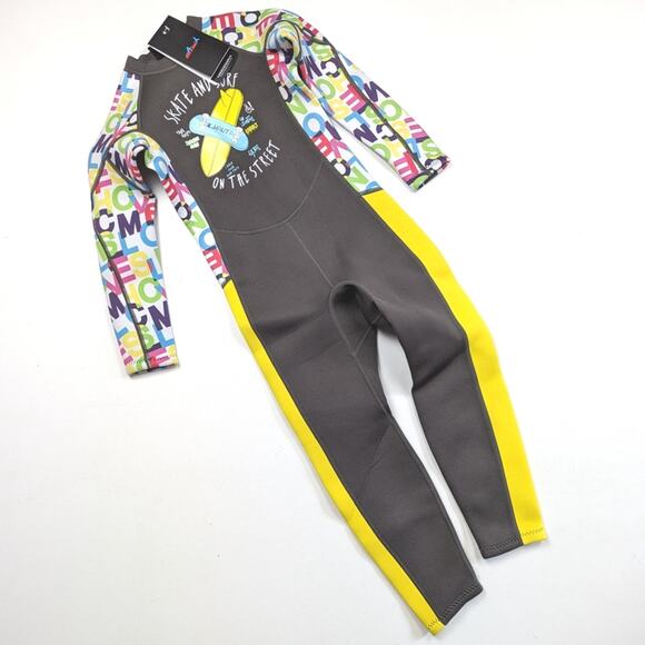Dive & Sail Wetsuit Children's Size Large (4-6) Gray ABC